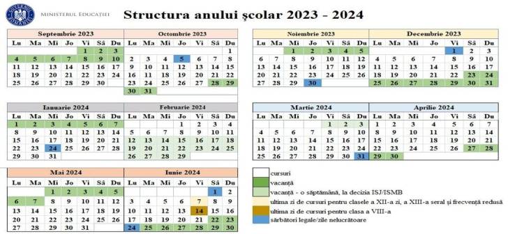 E Oficial Elevii Vor Avea Vacanta De Paste Structura Anului Scolar 2023 2024 Opinia Timisoarei 4017